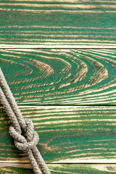 Marine rope knotted — Stock Photo, Image