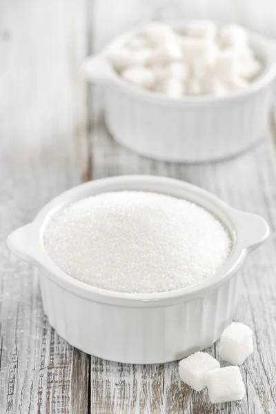 Beyaz şeker — Stok fotoğraf