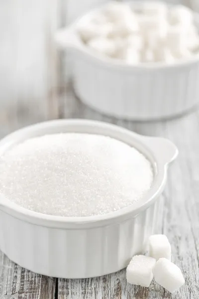 Azúcar blanco — Foto de Stock