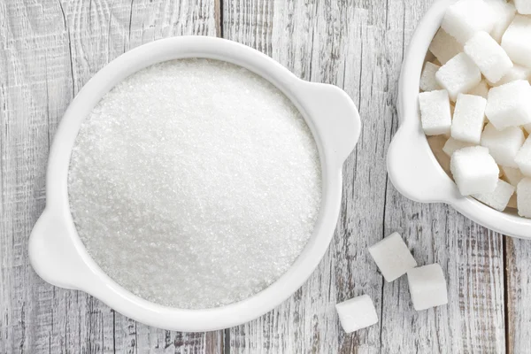 Cukier biały — Zdjęcie stockowe