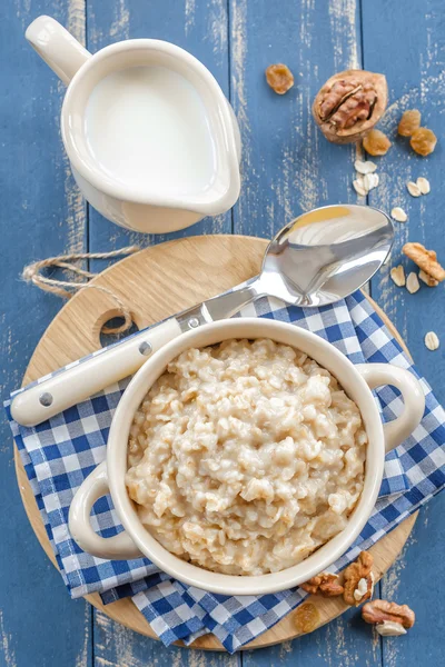Oats porridge — Stock Photo, Image