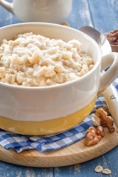 Oats porridge — Stock Photo, Image