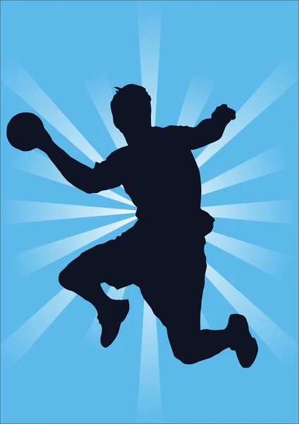 Balonmano — Vector de stock