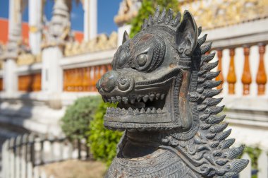 Bronz bhuddhist Tapınağı guard