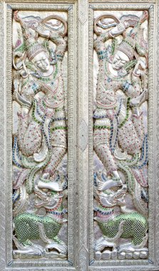 süslü mozaik Tapınak kapıları