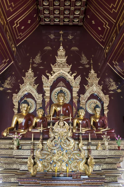 Buddhistischer Wandel Stockbild