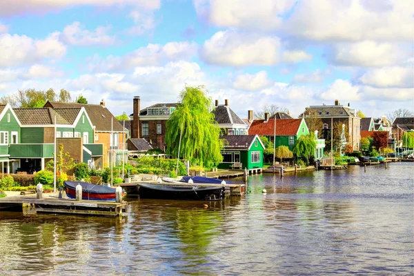 Zaanse Schans in den Niederlanden — Stockfoto