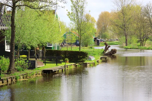 Zaanse Schans in den Niederlanden — Stockfoto