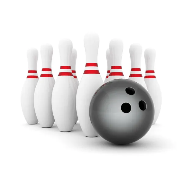Skittles per bowling — Foto Stock