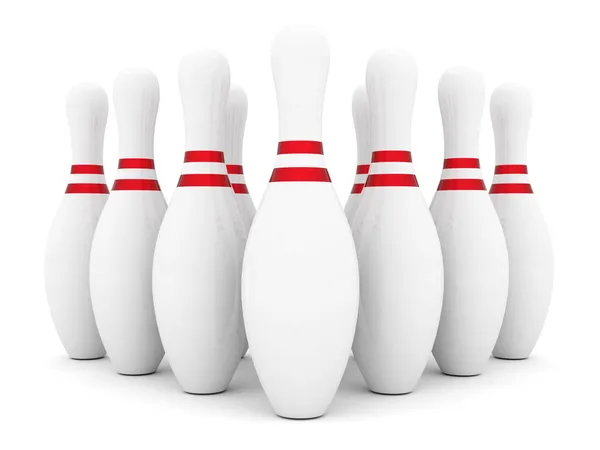 Skittles per bowling — Foto Stock