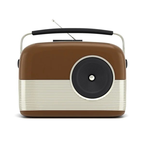 Retro-Radio — Stockfoto