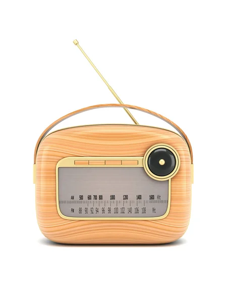 Retro rádio — Fotografia de Stock