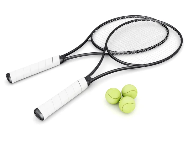 Tennis equipment — Stock Photo, Image