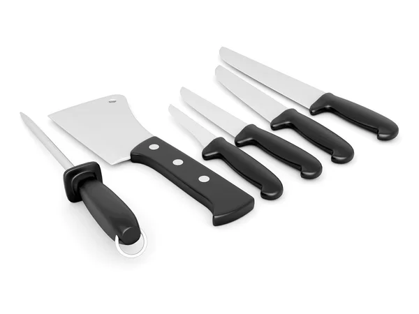 Knife set — Stock Photo, Image