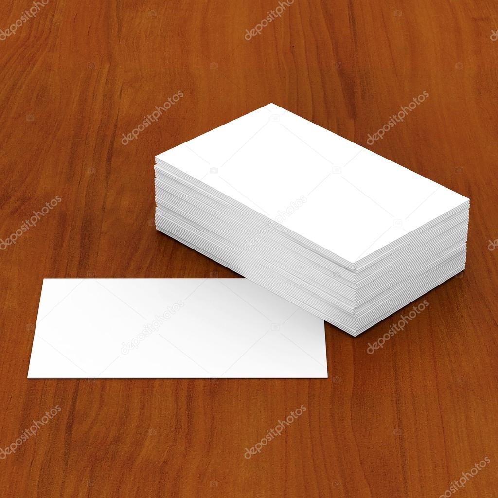 Business cards blank