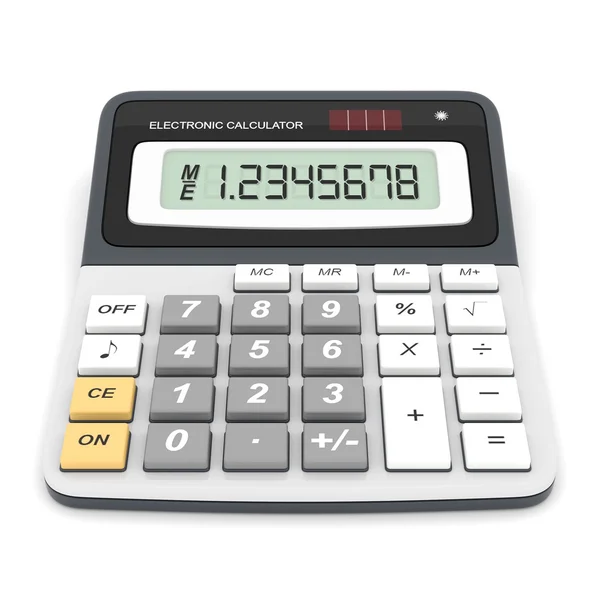 Modern irodai számológép — Stock Fotó
