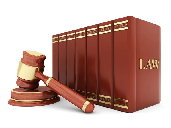 Vackra bilden av rättsliga attributkrásný obraz soudní atributů — Stockfoto