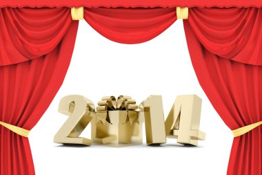 mutlu yeni yıl 2014 resimler 3d