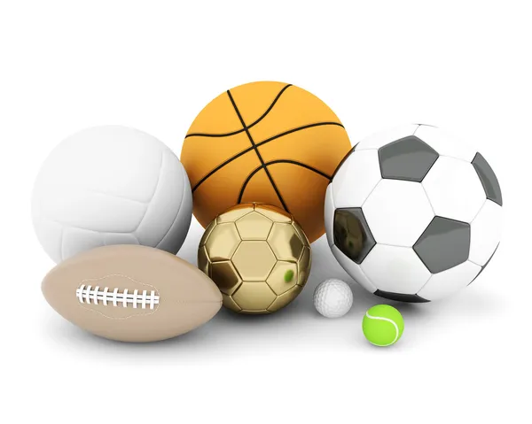 Sport balls — Stock Photo, Image