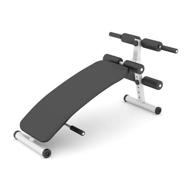 Bench press isolated — Stock Photo, Image