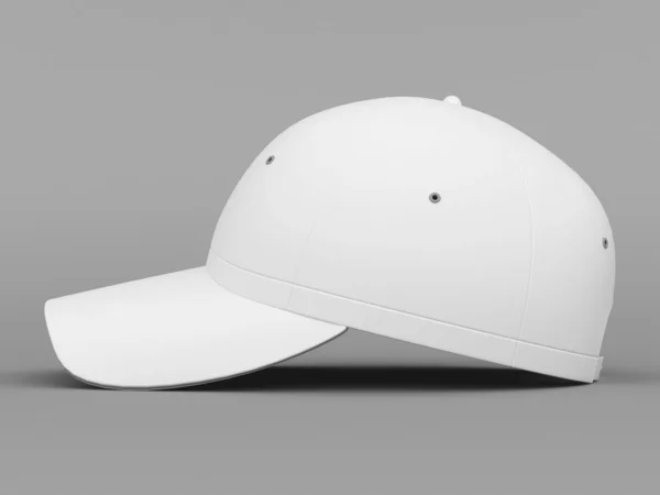 White baseball cap — Stock Photo, Image