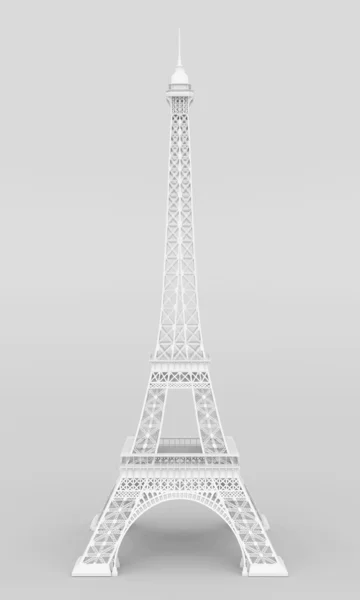 Tour Eiffel blanche — Photo