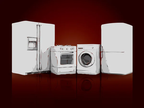 Household appliances — Stock Photo, Image