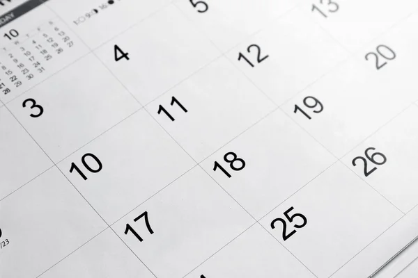 Calendario — Foto de Stock