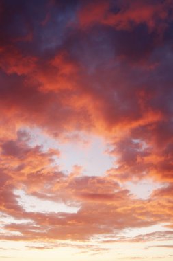 gökyüzü günbatımı