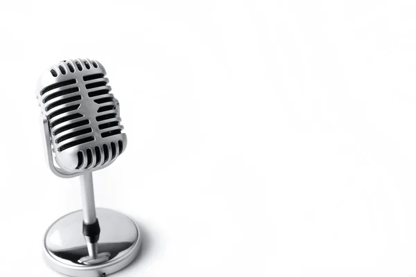 Retro microphone — Stock Photo, Image