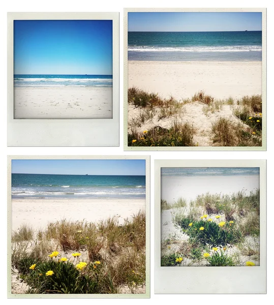 Memorie sulla spiaggia — Foto Stock