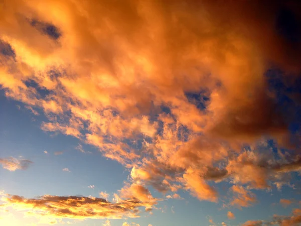 Solnedgång himlen — Stockfoto