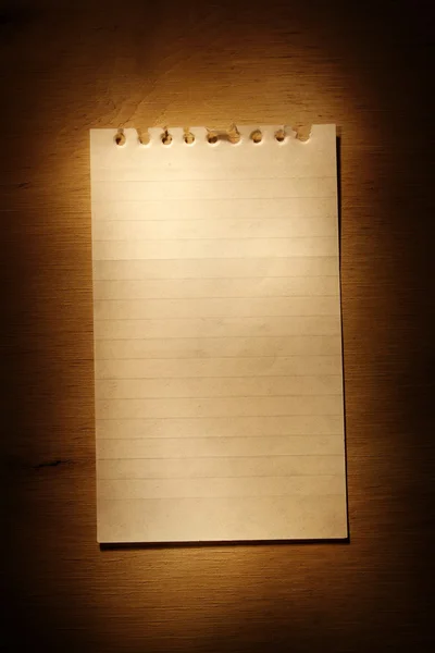 Not kağıdı — Stok fotoğraf