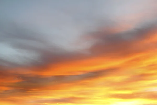 Cielo al tramonto — Foto Stock