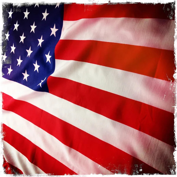 Bandiera americana — Foto Stock