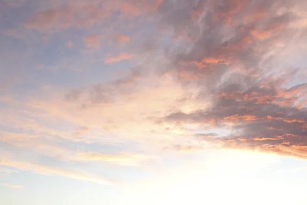 Céu do pôr do sol — Fotografia de Stock