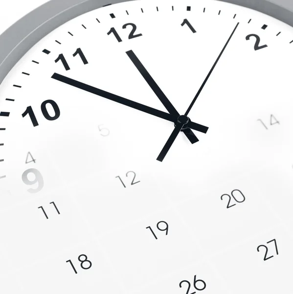 Relógio e calendário — Fotografia de Stock