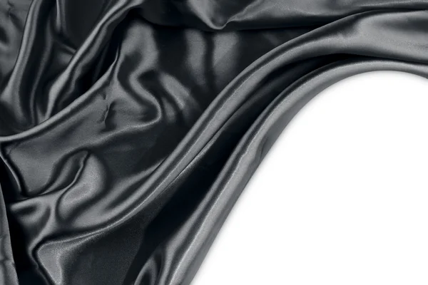 Black silk — Stock Photo, Image