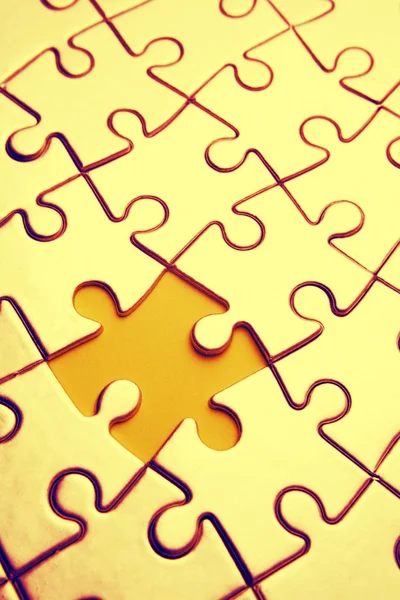 Jigsaw puzzle — Stock Photo, Image