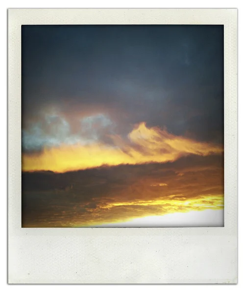 Solnedgång himlen — Stockfoto