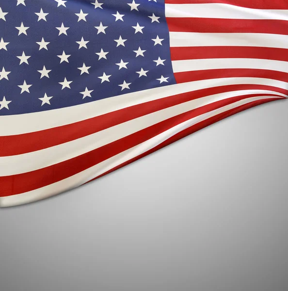 Bandera americana — Foto de Stock