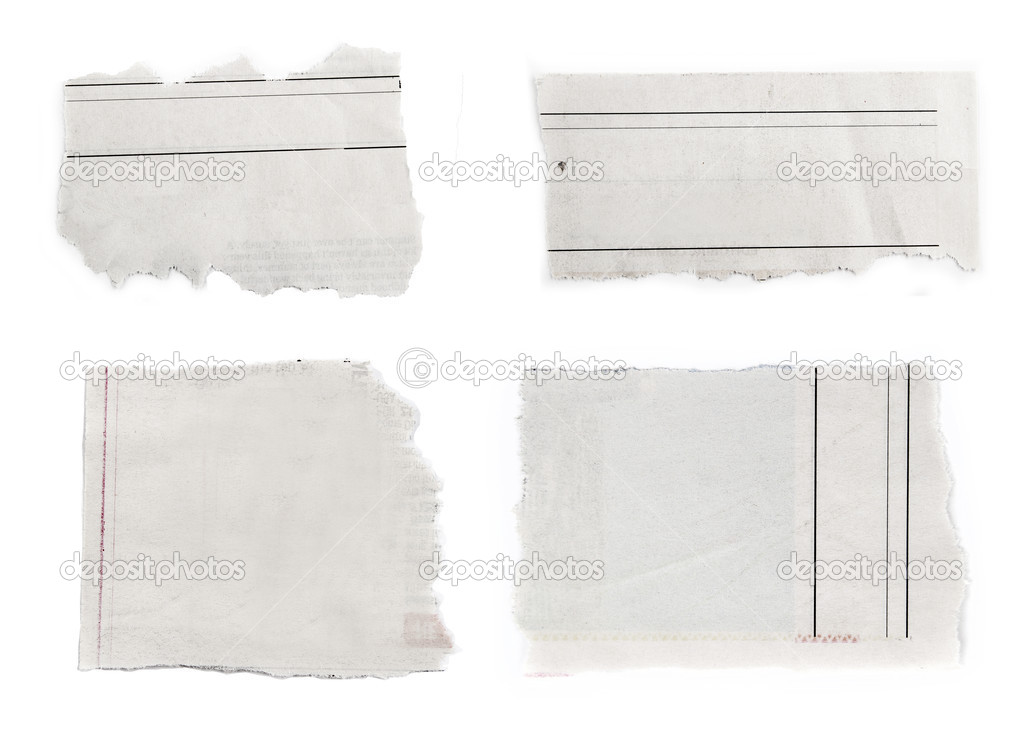 Torn papers