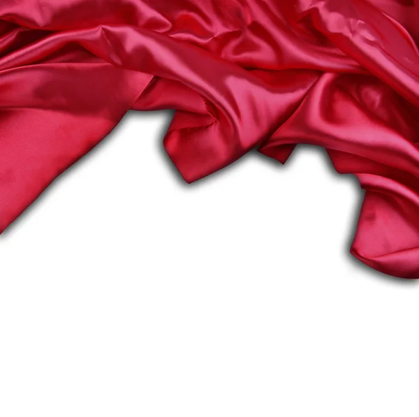 Red silk — Stock Photo, Image