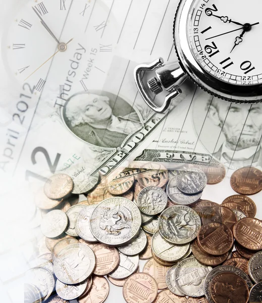 Time is money concept — Stock Photo, Image