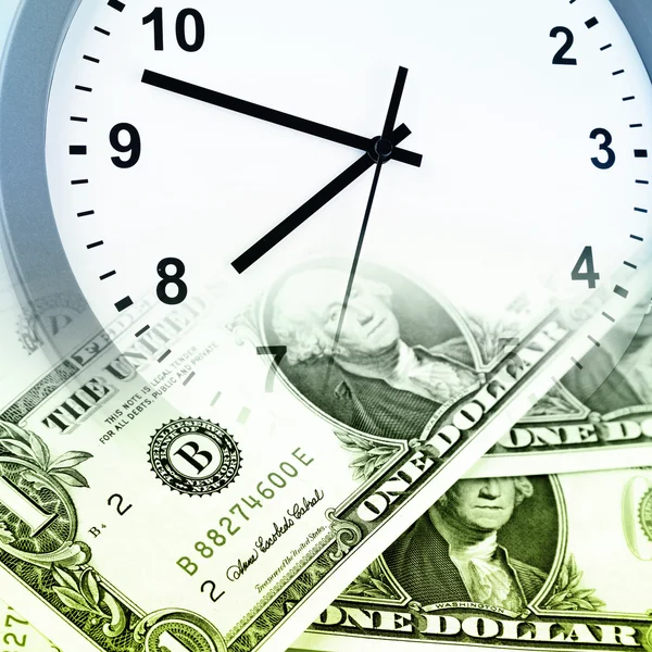 Time is money concept — Stock Photo, Image