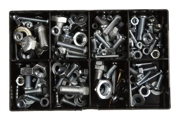 Nuts and bolts — Stock Photo, Image