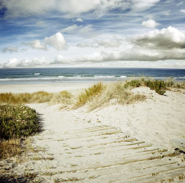 Vista a la playa — Foto de Stock