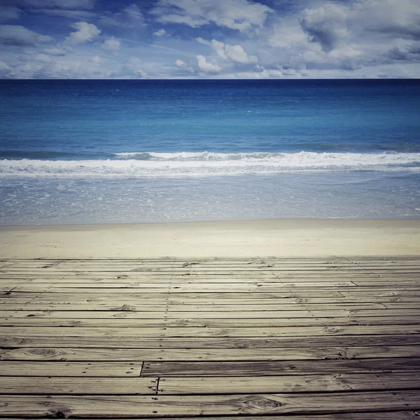 Vista sulla spiaggia — Foto Stock