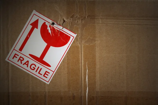 Frete frágil — Fotografia de Stock