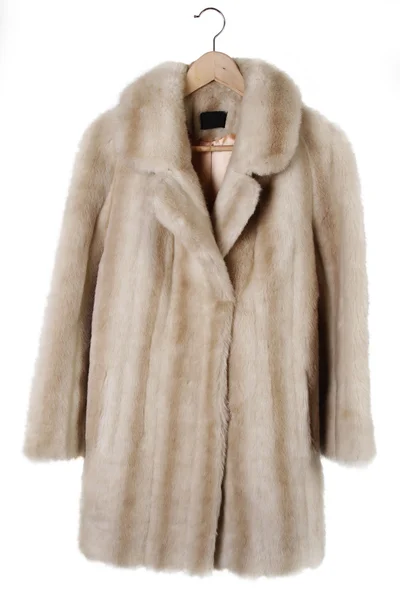 Меховое пальто — стоковое фото